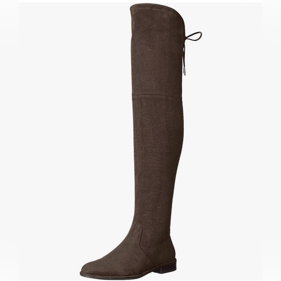 Marc Fisher Shoes - Marc Fisher Suede Over The Knee Riding Boots. Women’s Size 5M. Taupe/Brown. New